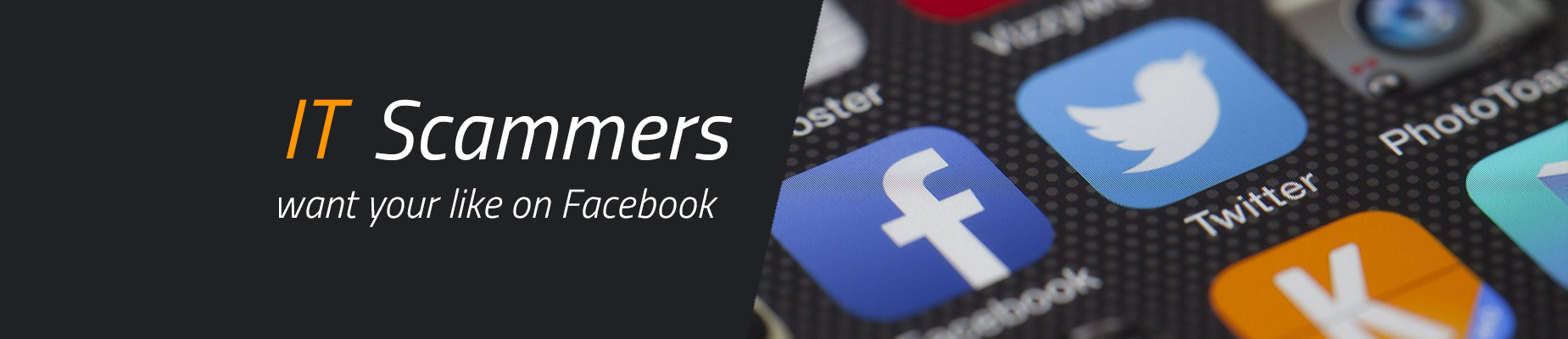 IT scammers want your like on Facebook